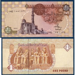 Egypte Pick N°50d, Neuf Billet de banque de 1 Pound 1986-1992