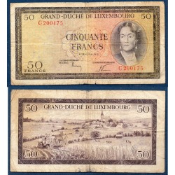 Luxembourg Pick N°51a, B Billet de banque de 100 Francs 1961