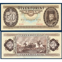 Hongrie Pick N°170h, neuf Billet de banque de 50 Forintz 1989