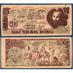 Viet-Nam Nord Pick N°34a, TTB- Billet de banque de 200 dong 1950