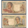 Nouvelle Calédonie Pick N°50c, B+ Billet de banque de 20 Francs 1963