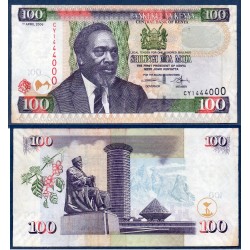 Kenya Pick N°48b, TTB Billet de banque de 100 Schillings 2006