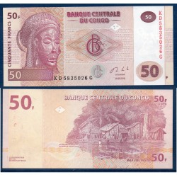 Congo Pick N°97A, Billet de banque de 50 Francs 2013