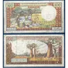 Madagascar P.57a, TB Billet de 100 francs 1966 Baobabs