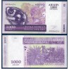 Madagascar P.89a, Neuf, Billet de 1000 Ariary : 5000 Francs 2004 Sisal