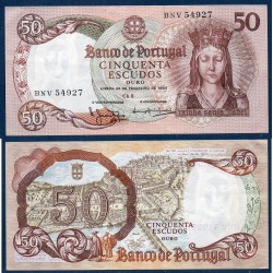 Portugal Pick N°168, Spl Billet de banque de 50 Escudos 1964