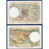 AOF Pick 26, Spl Billet de banque de 5 Francs CFA 2.3.1943