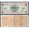 Italie Pick N°M21a, TB Billet de banque de 100 Lire 1943 série A