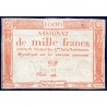Assignat 1000 francs 18 Nivose an 3 TB signature Gros