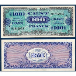 100F France série 8 Sup- 1945 Billet du trésor Central