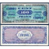 100 Francs France série 2 TTB- 1945 Billet du trésor Central