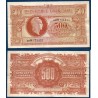 500 Francs Marianne TTB- 1945 série M Billet du trésor Central
