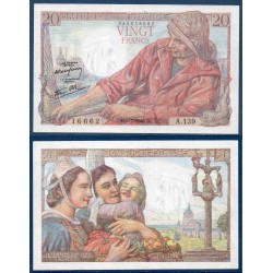 20 Francs Pêcheur Neuf 5.7.1945 Billet de la banque de France