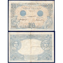 20 Francs Bleu TB 5.11.1912 Billet de la banque de France