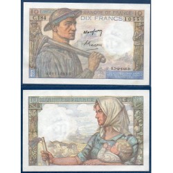 10 Francs Mineur Sup 7.4.1949 Billet de la banque de France