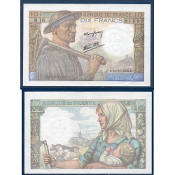 10 Francs Mineur Sup 19.11.1942 Billet de la banque de France