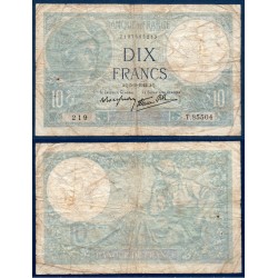 10 Francs Minerve B- 5.3.1942 Billet de la banque de France