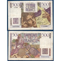 500 Francs Chateaubriand TB- 13.5.1945 Billet de la banque de France