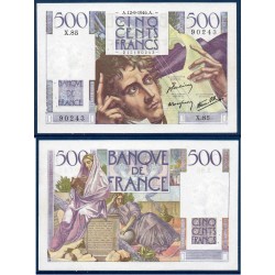500 Francs Chateaubriand Sup- 12.9.1946 Billet de la banque de France