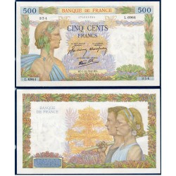 500 Francs La Paix Spl 1.10.1942 Billet de la banque de France