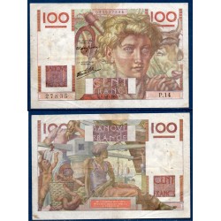 100 Francs Jeune Paysan TB 17.1.1945 Billet de la banque de France