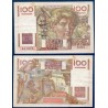 100 Francs Jeune Paysan TTB- 1.10.1953 Billet de la banque de France
