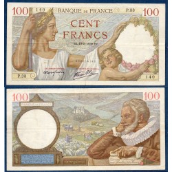 100 Francs Sully TB+ 19.5.1939 Billet de la banque de France
