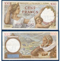 100 Francs Sully TTB 6.11.1941 Billet de la banque de France