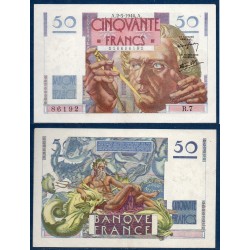 50F Le verrier Sup 2.5.1946 Billet de la banque de France