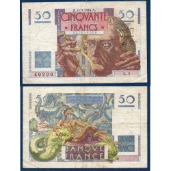 50F Le verrier TB 14.3.1946 Billet de la banque de France