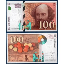 100 Francs cézanne Neuf 1998 Billet de la banque de France