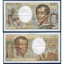 200 Francs Montesquieu TTB+ 1983 Billet de la banque de France