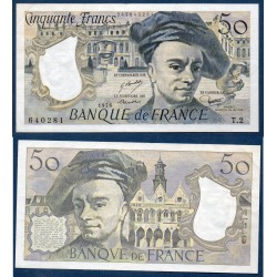 50 Francs Quentin TTB 1976 Billet de la banque de France