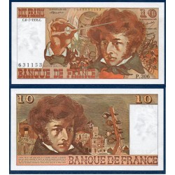 10 Francs Berlioz SPL 6.7.1978 Billet de la banque de France