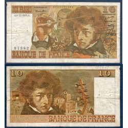 10 Francs Berlioz B 4.12.1975 Billet de la banque de France