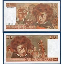 10 Francs Berlioz Sup 2.3.1978 Billet de la banque de France