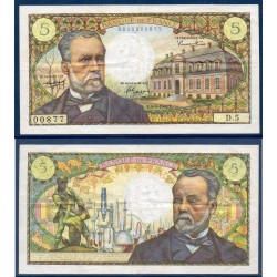 5 Francs Pasteur TTB- 5.5.1966 Billet de la banque de France
