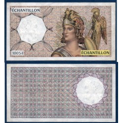 Echantillon 10054 du 50 francs non numéroté SPL Billet de la banque de France