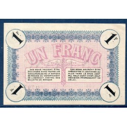 Cette (sète) 1 franc Spl 11.8.1915 pirot 41.5 Billet de la chambre de Commerce