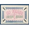 Cette (sète) 1 franc Spl 11.8.1915 pirot 41.5 Billet de la chambre de Commerce