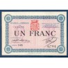 Cette (sète) 1 franc Spl 11.8.1915 pirot 41.5 Billet de la chambre de Commerce