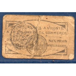 Montluçon Gannat 10 Centimes TB ND Pirot 84.67 Billet de la chambre de Commerce