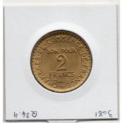 Bon pour 2 francs Commerce Industrie 1922 Spl, France pièce de monnaie