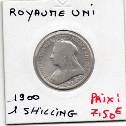 Grande Bretagne 1 shilling 1900 B+, KM 780 pièce de monnaie