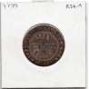 Westphalie Jérome Napoléon 20 centimes 1810 C Sup KM 97 pièce de monnaie