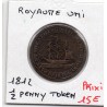 Grande Bretagne Token 1/2 Penny 1812 TB+, Bristol pièce de monnaie