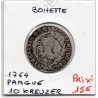 Bohême 10 kreuzer 1764 TB, KM 784 pièce de monnaie