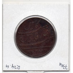 Inde Britannique Madras 20 cash 1803 TB-, KM 321 pièce de monnaie