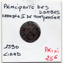 Principauté des Dombes, Francois II de Montpensier (151590) Liard