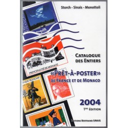 Catalogue des Entiers prêt à poster de France et de Monaco Betrand Sinais
